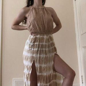 Brown Boho Me maxi dress